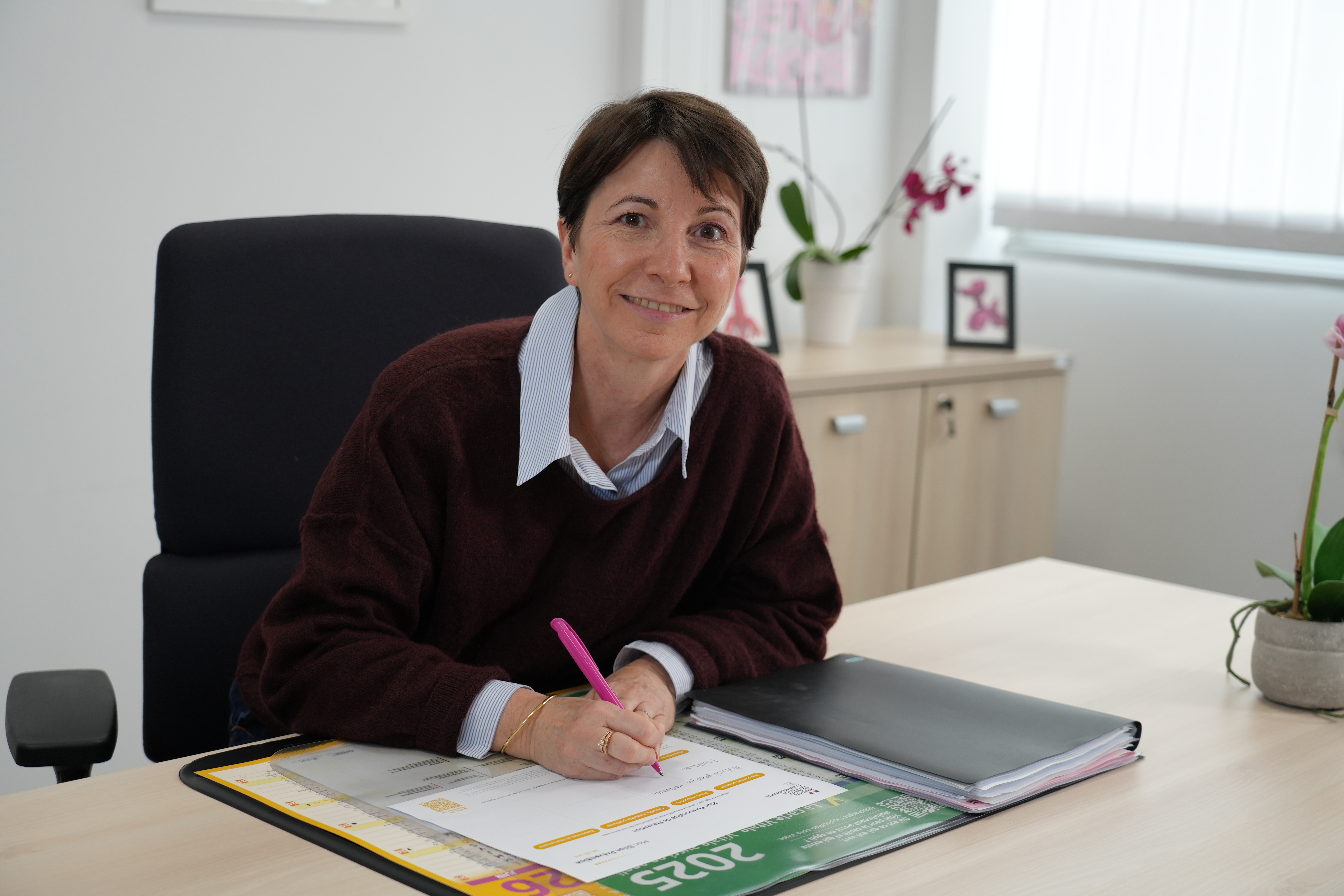 Jacqueline Rulfo, responsable administrative adjointe du Centre d&rsquo;Examens de Sant&eacute; de la CPAM du Var &copy;Conrad Eberhaerd_Var Infos.JPG (5.99 MB)