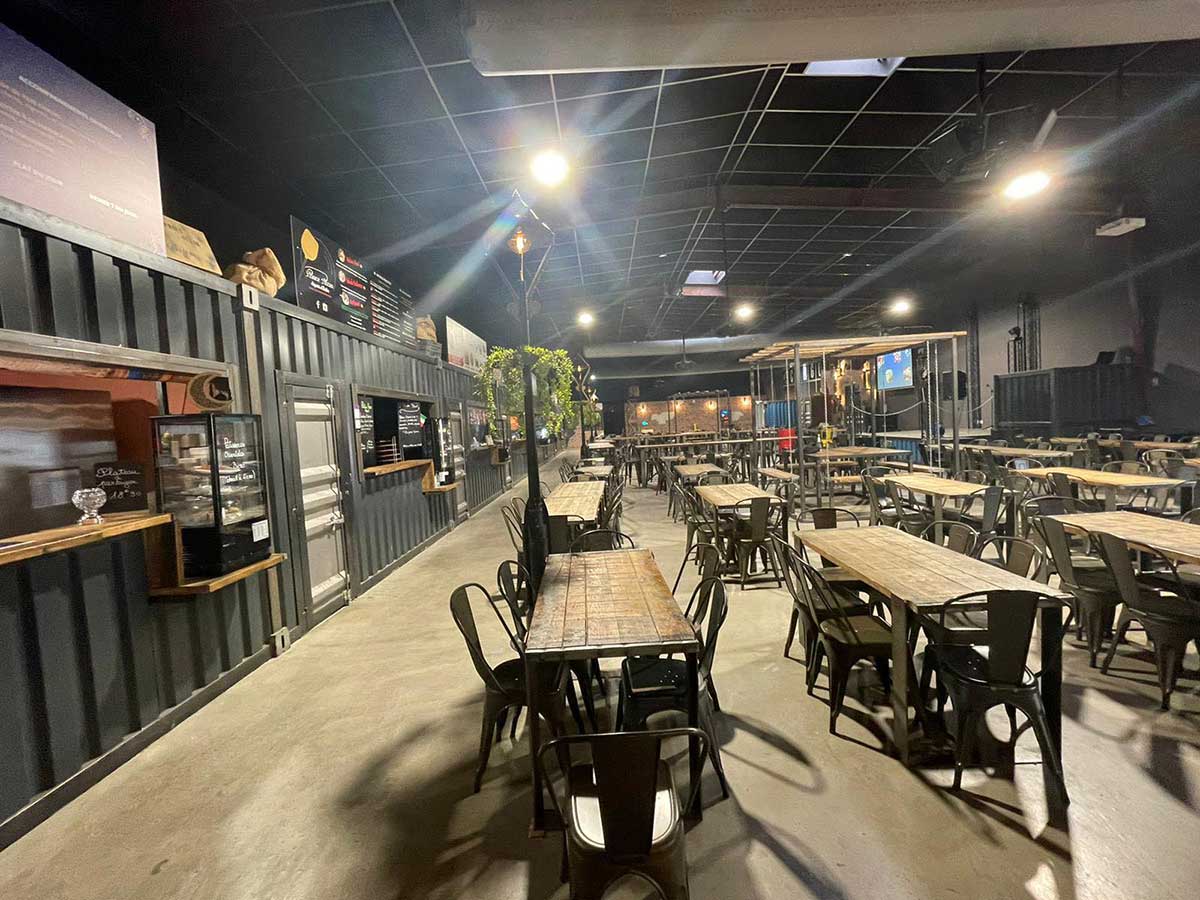 La grande salle de restauration dans un complexe de 800 m2 (2) (photo DR &Ocirc; Cargo)..jpg (143 KB)