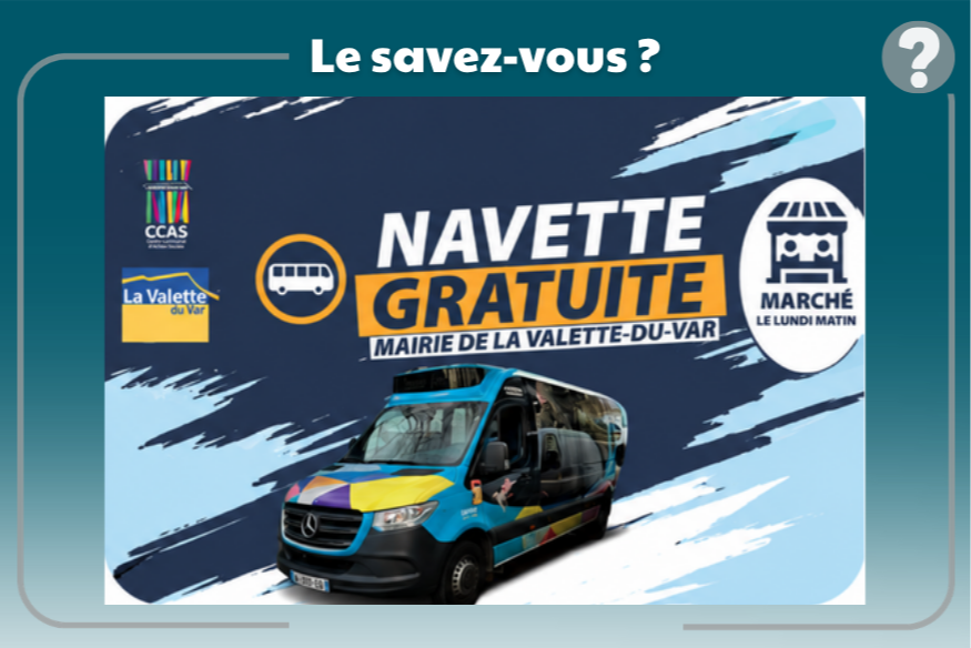 À La Valette-du-Var, une navette gratuite pour faire son marché
