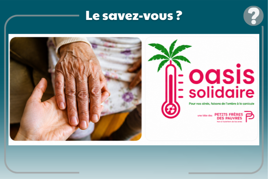 Canicule : plus de 550 « Oasis Solidaires » pour protéger les plus fragiles