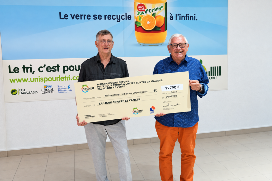 À Toulon, trier le verre soutient aussi la lutte contre le cancer !